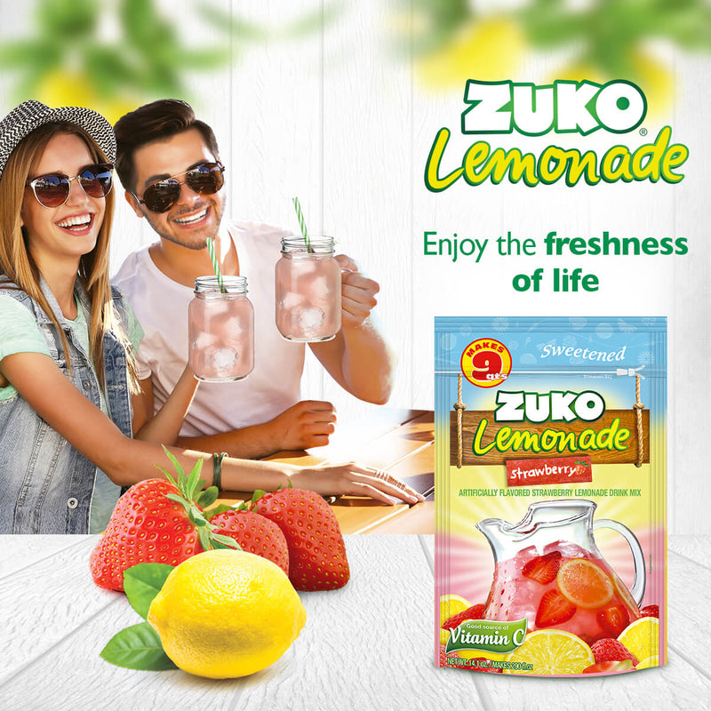 Zuko Strawberry Lemonade 14.1 Oz