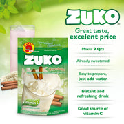 Zuko Horchata 14.01 OZ, Refreshing Drink