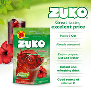 Zuko Jamaica 14.1 Oz, Refreshing Drink