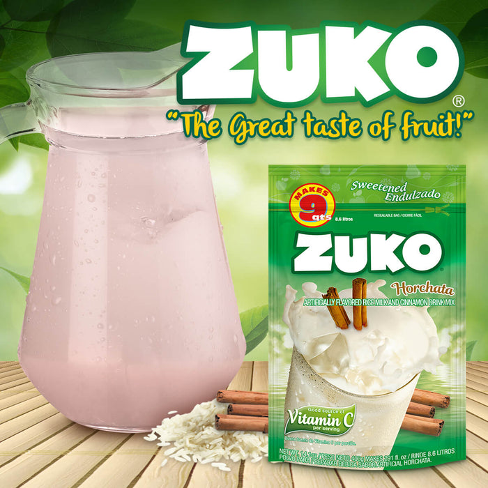 Zuko Horchata 14.01 OZ, Refreshing Drink