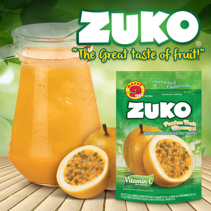 Zuko Passion Fruit 14.1 Oz