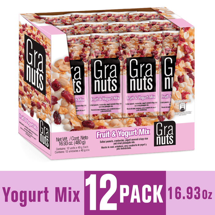 Mezcla de yogur granuts display 1.41 oz